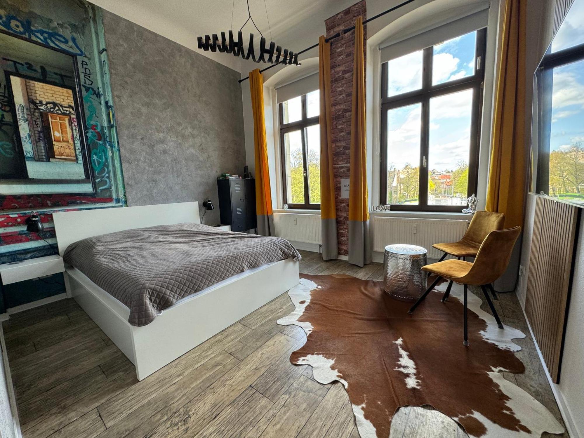 Design Apartment I - 35Qm Grenze Altstadt Park Görlitz Exteriör bild